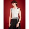 Women's Color-Block Sleeveless Knit Top