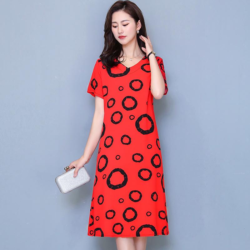 

Women s Summer 2023 Long Cotton-Silk Dress with Belly and Flesh Coverage 2XL (110-125 lbs)