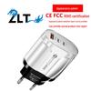 Universal Charger: Compatible with US, EU, UK, AU Specifications, Original 1U+2PD Power Adapter
