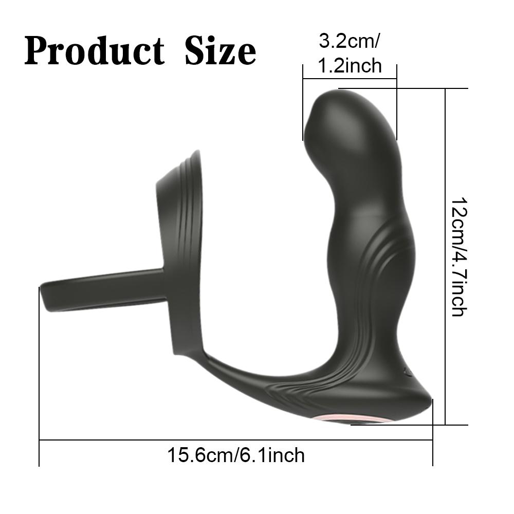 Sex Toys Masturbation Tools for Gay Sexo Anal Vibration Prostate Massager Anal Plug Men Dildo Vibrator Cock Ring Adult Products