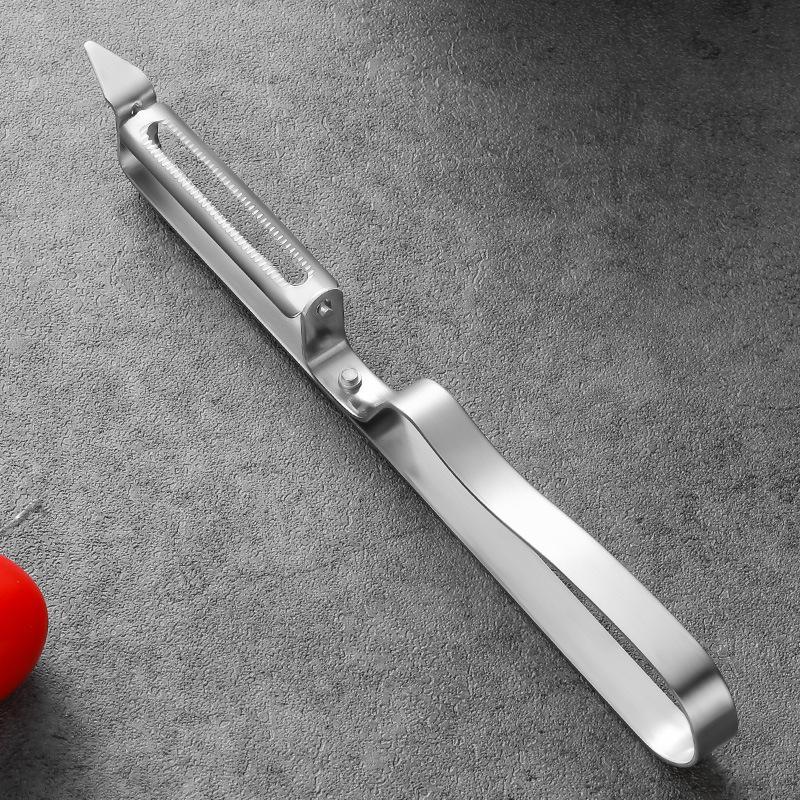 Multi-function Vegetable Peeler Stainless Steel Fruit Grater Multifunction Carrots Celery Potatoes Cutter Rustproof Kitchen Tool
