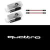 For Audi S66Led Car Door Welcome Light 3D Logo Projector For audi A3 8V 8P 8L A4 B5 B6 B7 B8 B9 A6 C5 C6 C7 C8 A5 8T A8 Q3 Q5 Q7 TT S3 S6