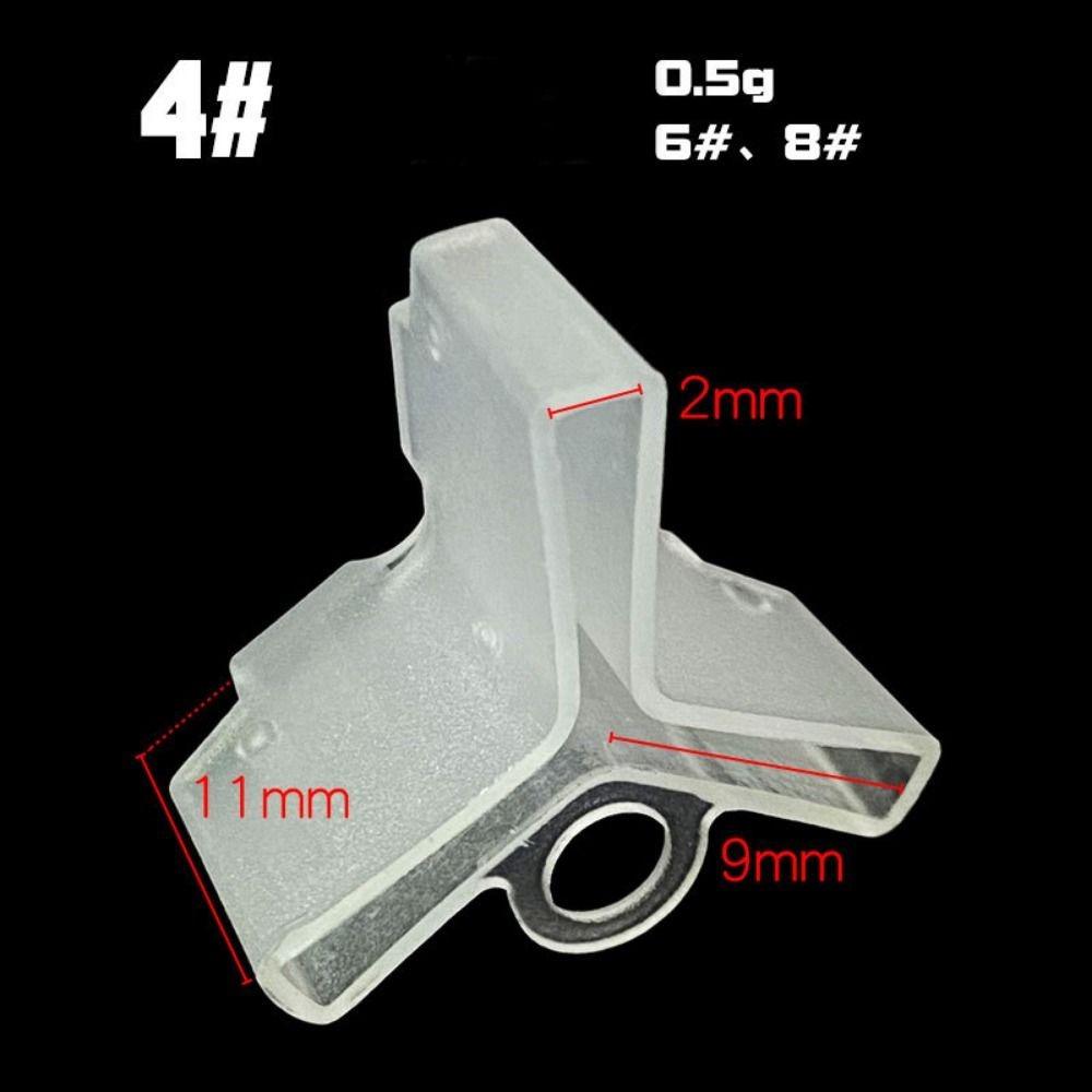 50 ks Ochranné krytky na trojháčky Krytky na trojháčky Rybaření Bezpečnostní krytky Bezpečnostní Out Rybaření