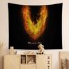 Pontiac Firebird TransAm Arazzo Anime Fiore Hippie Tappeti da Parete Decorazioni per Stanza Studente Appeso da Parete Hippie Economico