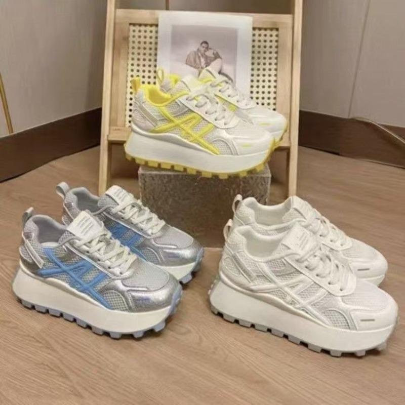 Premium thick-soled muffin little white shoes women's heightening board shoes new summer casual sports shoes