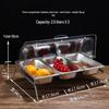 Stainless Steel Flip Lid Buffet Display Cover for 3 x 1/3 Size Pans