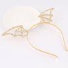 Shinning Bat Wing Headband Rhinestone Hair Hoop Halloween Party Headpiece Cosplay Animes Character for Woman Teens