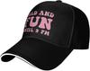 Wild and Fun Until 9 PM Adjustable Baseball Cap Polyester Casual Printed Unisex Hat