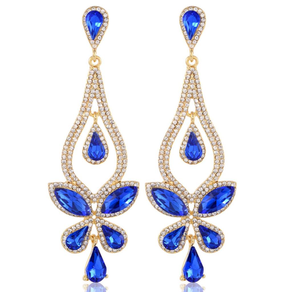 Earrings for Women Classic Water Drop Earrings Accessible Luxury Dinner Style Jewelry Exaggerated Tassel Earrings