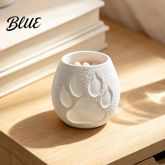 Bathroom Candle Holder 3D Printed Dog Paw Holder Puppy Claw Tealight Cup for Dining Table Centerpiece Pet Lover Gifts