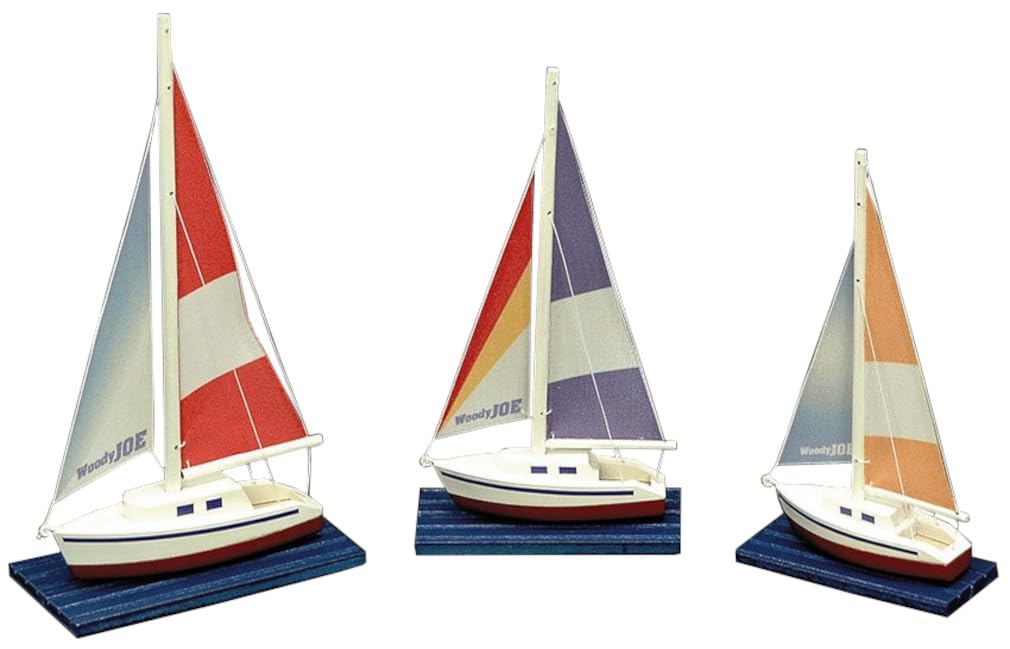 

Woody Joe Mini Sailing Ship 5 Mini Yacht Set Wooden Model Assembly Kit No. (Ship)