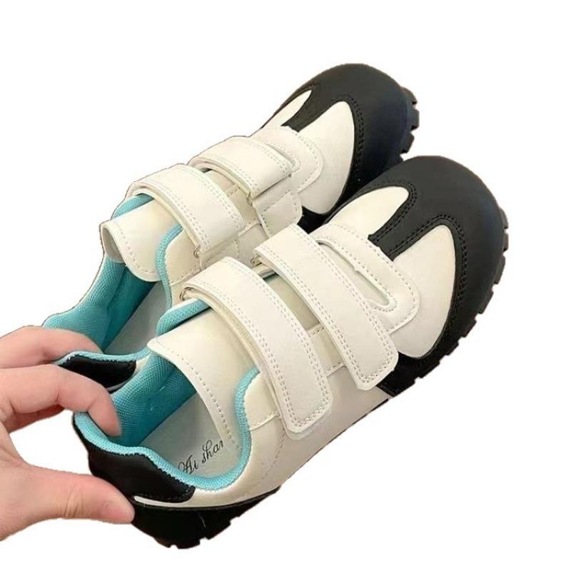 Velcro Little White Women's Autumn New Fashion Versatile Low Heel Platform Casual Shoes