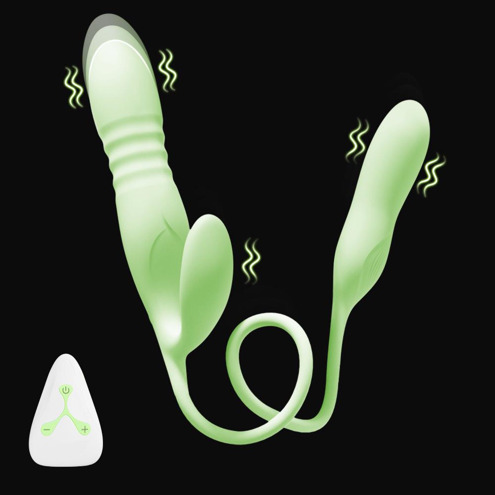 Automatic Telescopic Vibrator & Clitoral Stimulator for Women - Erotic Massage Device