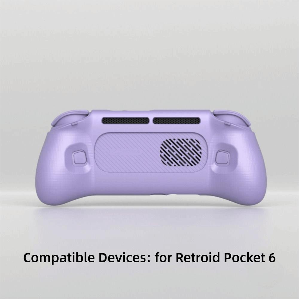 Soft Protective Cover TPU Game Control Handle Stand Holder for Retroid Pocket 6 Accessories