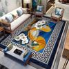 Traditional Chinese Style Area Rug Door Mat For Living Room Study Bedroom Tea Room Sofa Cushion Home Use
