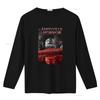 The Amityville Horror Cold Blood Licensed Movie Retro Black T Shirt with Spooky House Print vintage Washed homme
