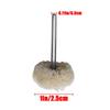 Amber Polishing Shank Wool Wheel Polishing Head With Shank Wool Wheel