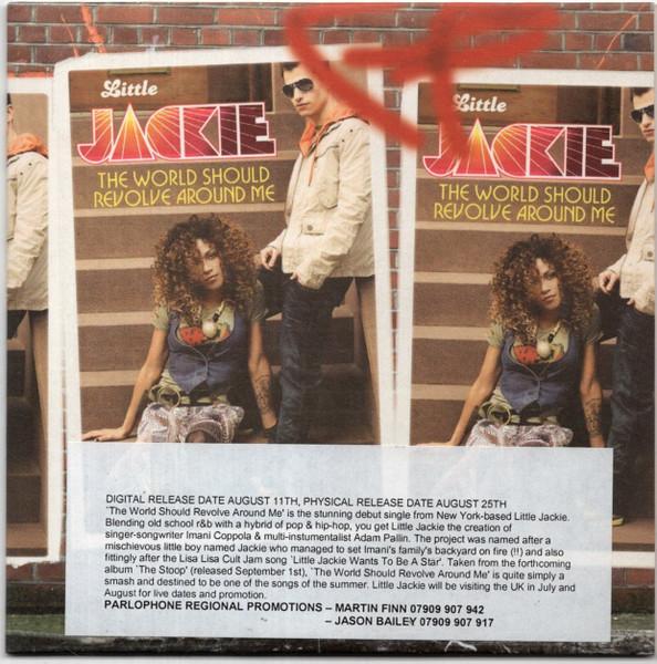 

CD LITTLE JACKIE World Should Revolve Around Me 5099923491328PR SCurve Records 2008 UK Dance Electronica Used