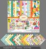 Inkdotpot Summer Fruit Theme Collection Double-Sided Scrapbook Paper Kit Cardstock 12"x12" Card Making Paper Pack With Sticker Sheet - 16 Pages -