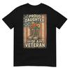 Proud Daughter Veteran Day American Flag Military TShirt