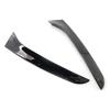 Gloss Black Pair Rear Window Side Wing Spoiler For VW Passat B7 Wagon 11-15