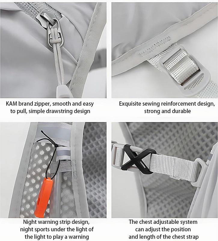 Breathable Hydration Pack Vest for Biking, Running, Hiking, and Marathons