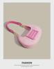 High-Quality Pink Woven Crescent Shoulder Bag - 2024 Summer Collection