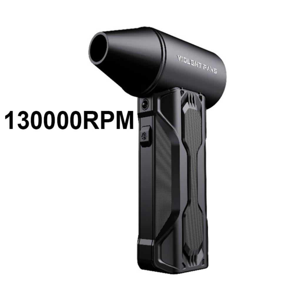 160000RPM 52m/s Mini Portable Turbine Blower Hand Held Powerful Dust Removal Jet Fan High Power Electric Turbofan