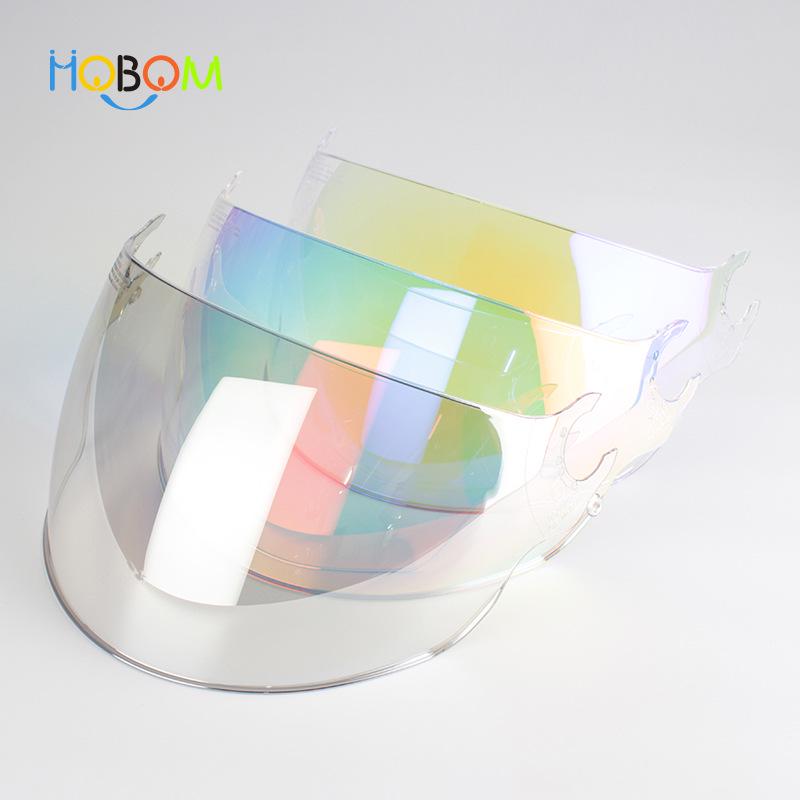 LS2 OF562 Summer Half Helmet Visor: Windproof, Sunscreen, Long Goggles