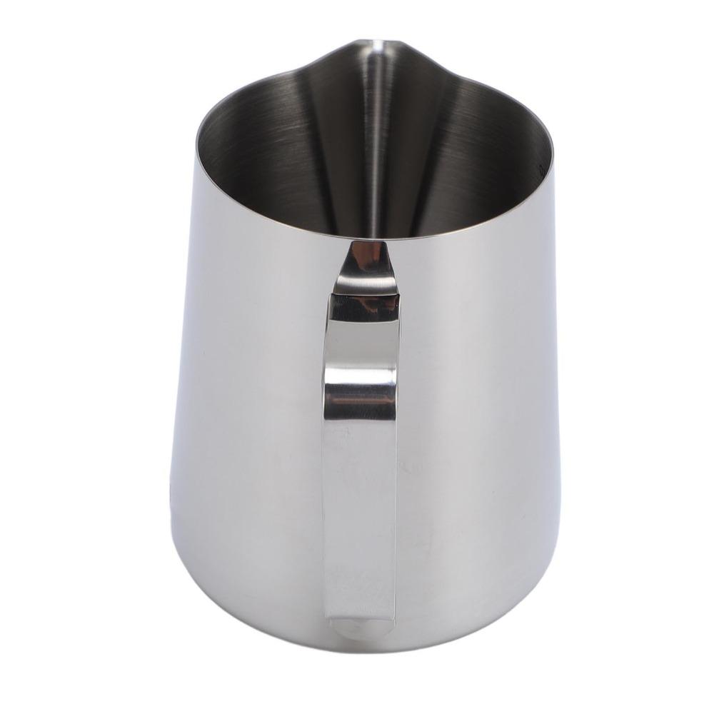 Clear Scale Markings Milk Frothing Pitcher 600ml Capacity Latte Art Pitcher  For Latte Art
