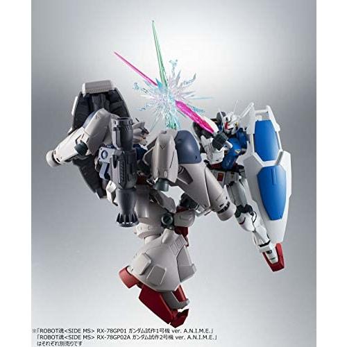 TAMASHII NATIONS SPIRITS ROBOT SPIRITS Mobile Suit Gundam 0083 SIDE MS RX-78GP01 Gundam Prototype Unit 1 ver. A.N.I.M.E. Approximately 125mm ABS & PVC