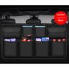Car Rear Seat Back Storage Bag Car Trunk Organizer Auto Stowing Tidying Interior Universal