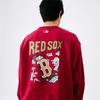 New MLB Boston Red Sox Sweatshirt Unisex Deep Red 3AMTQ0151-43RDD