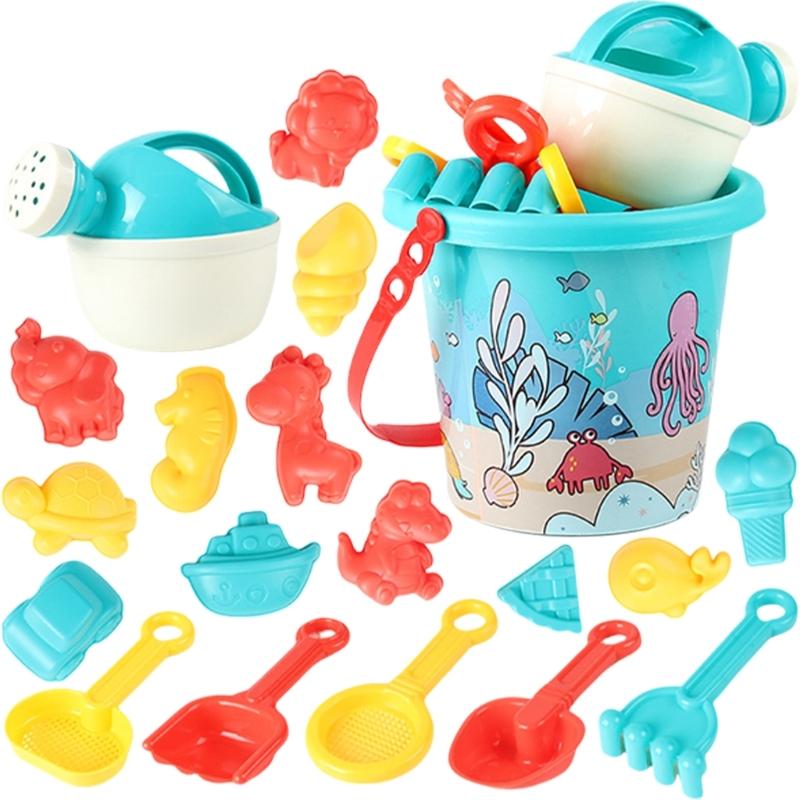 Colorful Sand Bucket Spade Baby Birthday Gifts Baby Sand Toy Shovel for Beach Kids Sand Games Tool Kids Beach