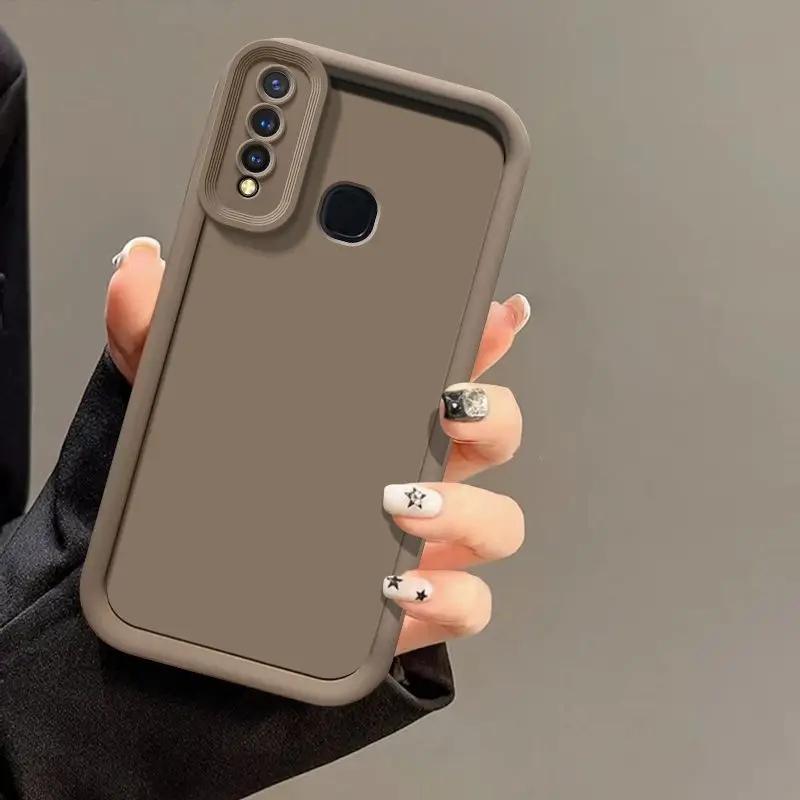 For Vivo Y19 Case Y 19 Vovo U20 U 20 Phone Cases Full Package Matte Anti Drop Soft Protective Cover Capa Coque Fundas Carcase