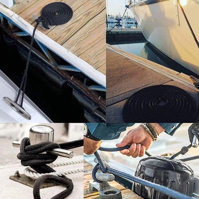 Dock Lines Nylon Cord 5/8inch X 15FT Heavy-Duty Dock Ropes For Boats For Fishing Sailing Mooring Marine Activities