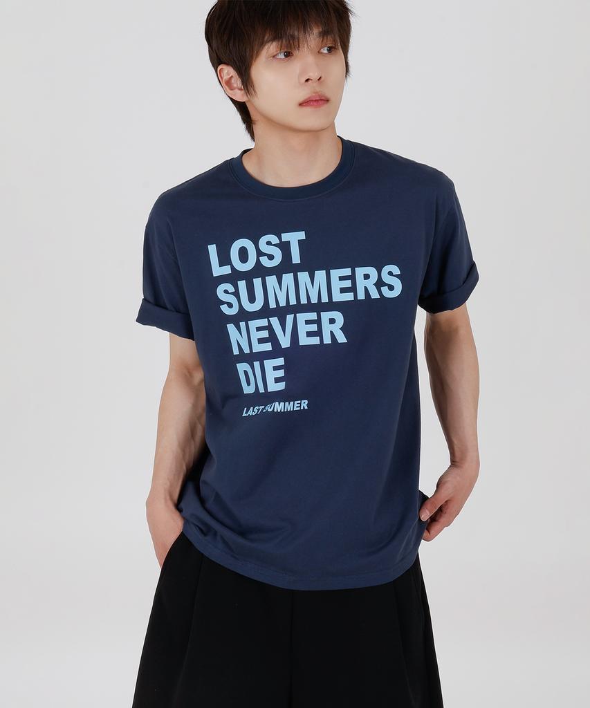 Opeumeideu Lost Summer Printed Oversized Short Sleeve Tee