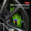 6Pcs Car Brake Caliper Vinyl Stickers Decor for M Logo X1 X4 X3 X5 X6 Z3 Z4 G30 G20 E36 E46 E90 E92 E60 E80 E34 F10 F30