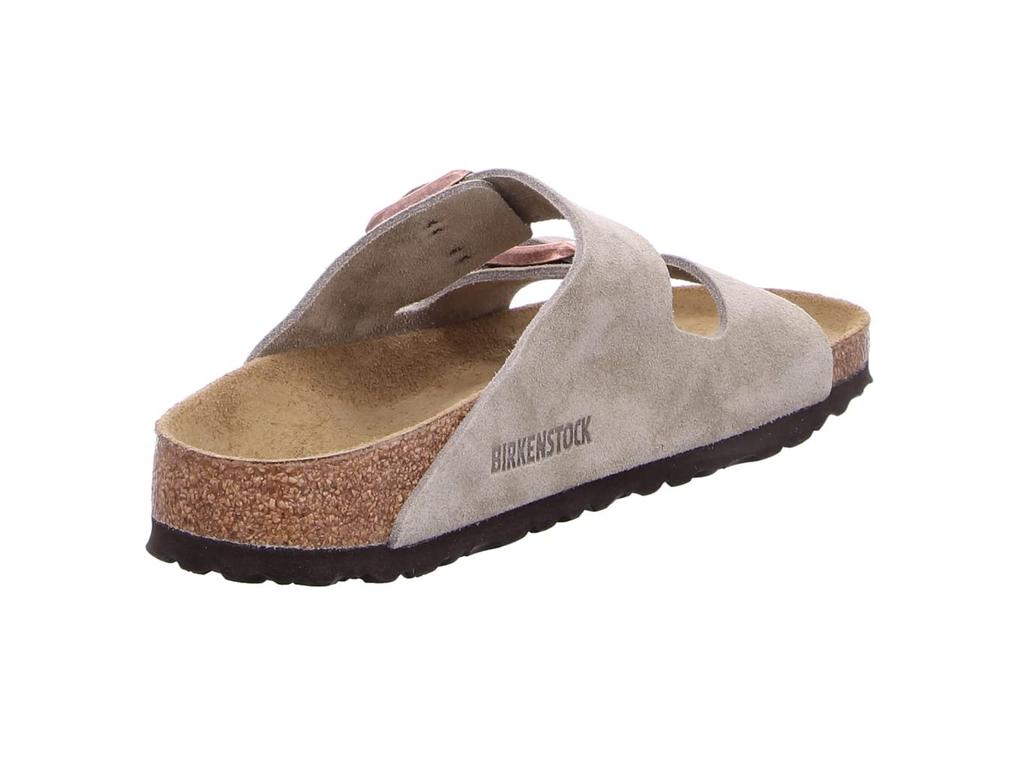 Birkenstock Arizona Leather 051463 Taupe Cm (Narrow Width) Women's 23.0