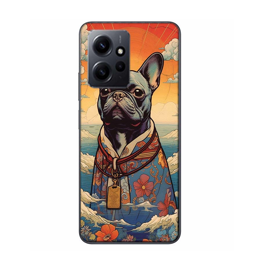 French Bulldog Dog Pug Luxury Phone For Xiaomi Redmi Note 14+ 13 K70 Pro Plus Redmi 13C 14C 12C 12 10 10A 10C 9 9A 9C 9T 8 8A Co