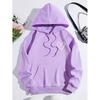 Autumn Love Printed Hoodies Fashionable Casual Sports Long Sleeved Women's Hooded Sweatshirts