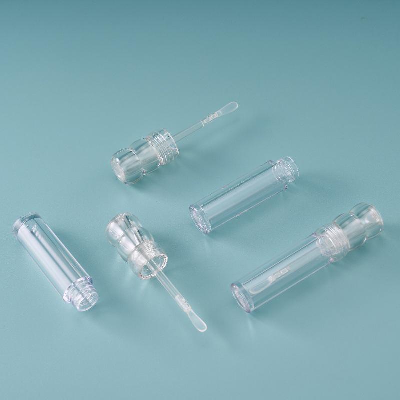 1 Stück Transparenter Leerer Lipgloss-Tiegel 3ml/3,5ml Lippenlackflasche Flüssiger Lippenstift DIY Nachfüllbare Flasche Kosmetikbehälter