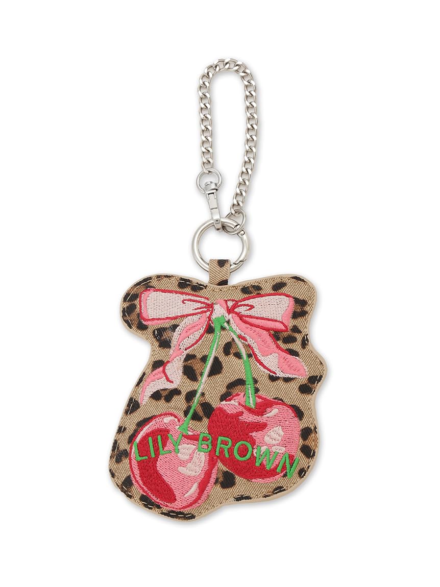 Lily Brown Embroidered Mirror Charm LWGG261347 LEO Free Size Women s