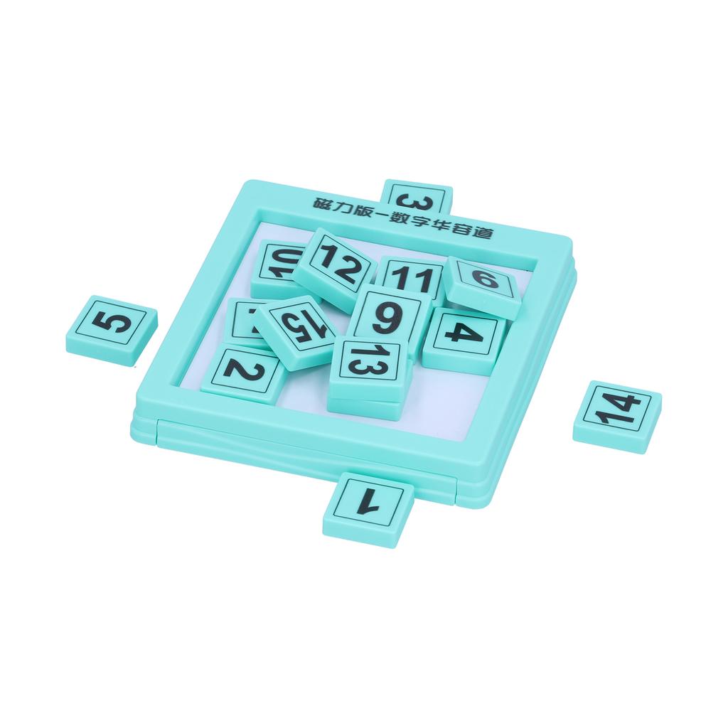 2‑In‑1 Numbers Puzzle Toy Magnetic Drawing Board Toy Children Kids Desktop Puzzle Toy