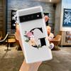 For Google Pixel 10 Pro 10A Phone Case Pixel 9 Pro XL Pixel 8 Pro 9A 8A 7A 7 6A 6 Pro Soft TPU Cover Flower Letters S