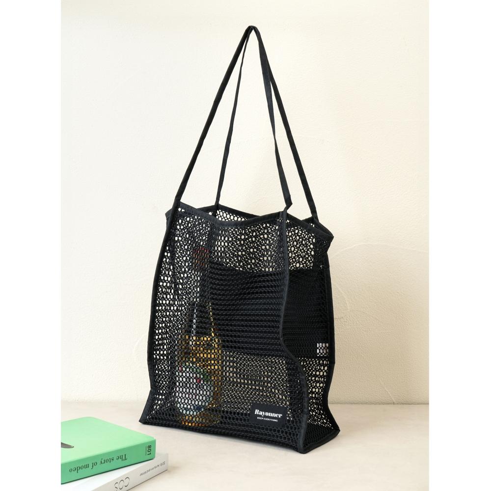 

Daiso Label Point Mesh Shoulder Bag