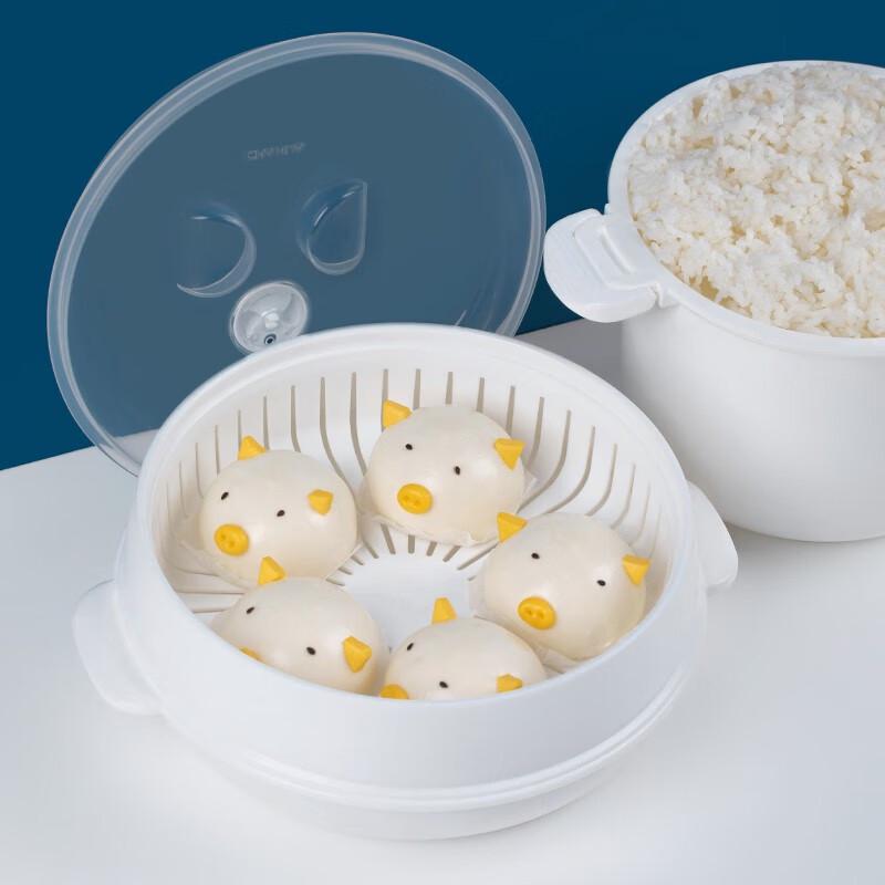 Camellia Microwave Steamer and Rice Cooker