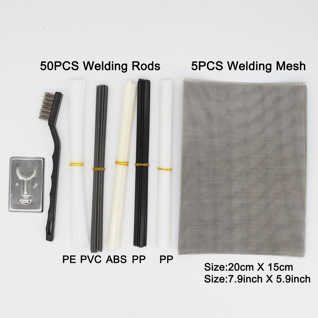 110V US-Stecker Auto Stoßstangenreparatur Kunststoffschweißmaschine Schweißreparaturwerkzeug tragbarer Lötkolben Elektrode Schweißgitter