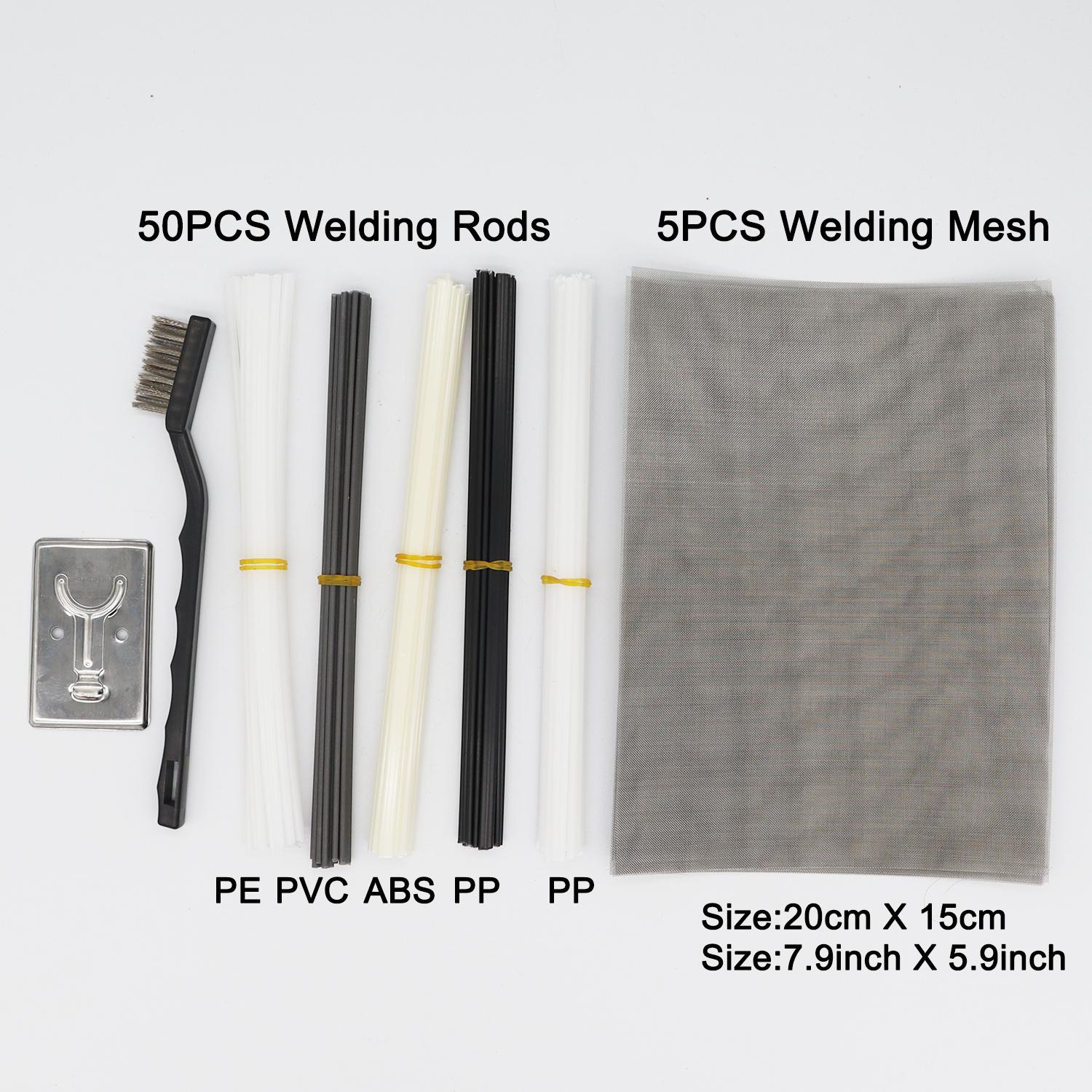 

220 В портативный паяльник 100 Вт/50 Вт пластиковый паяльник инструмент для ремонта сварочные стержни паяльная сетка для ремонта автомобильного бампера