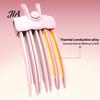 Gift for Women Hair Styling 2Pcs Heated Volume Clip, Electric Root Volumizer Crimper, 3 Minute Lifting Daily Tool Comb Flat Hair, Dual Temperature USB